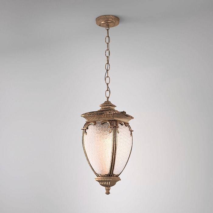 Уличный светильник Elektrostandard GLYF-8024H черное золото