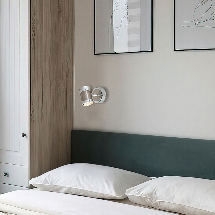 Бра Eurosvet 20058/1 перламутровый сатин