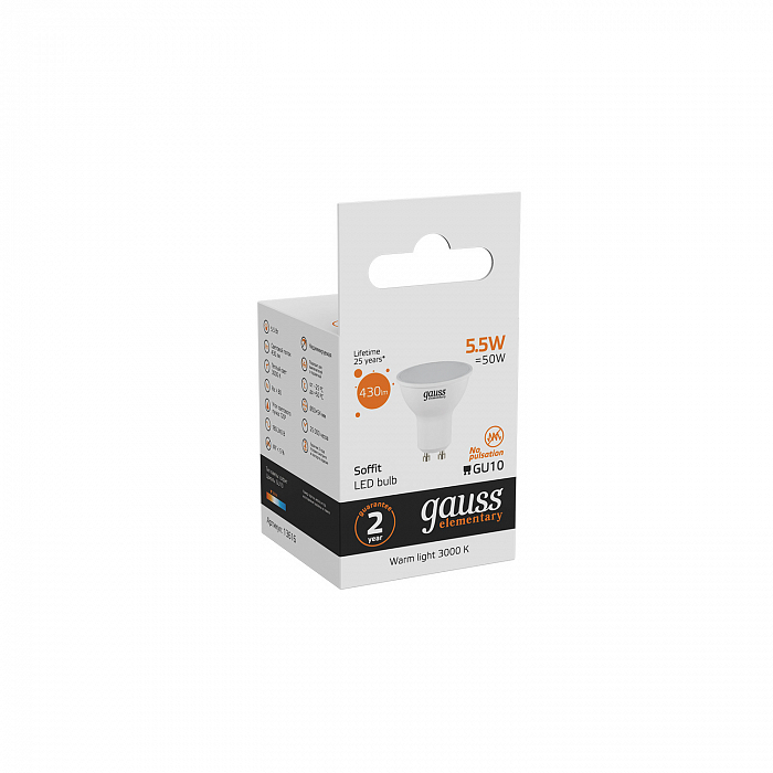 Лампочка Gauss 13616