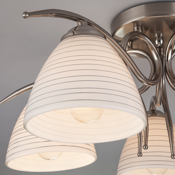 Светильник Eurosvet 30121/5 сатин-никель