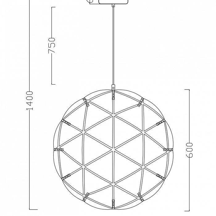 Светильник Freya FR5099PL-L45CH