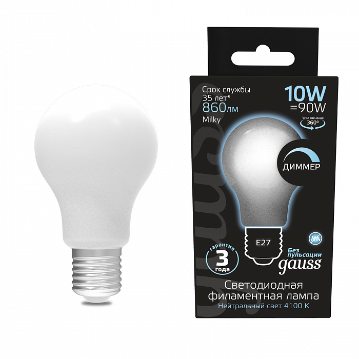 Лампочка Gauss 102202210-D