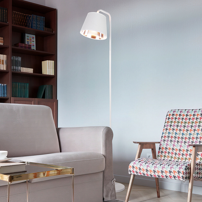 Торшер Eurosvet 01135/1 белый