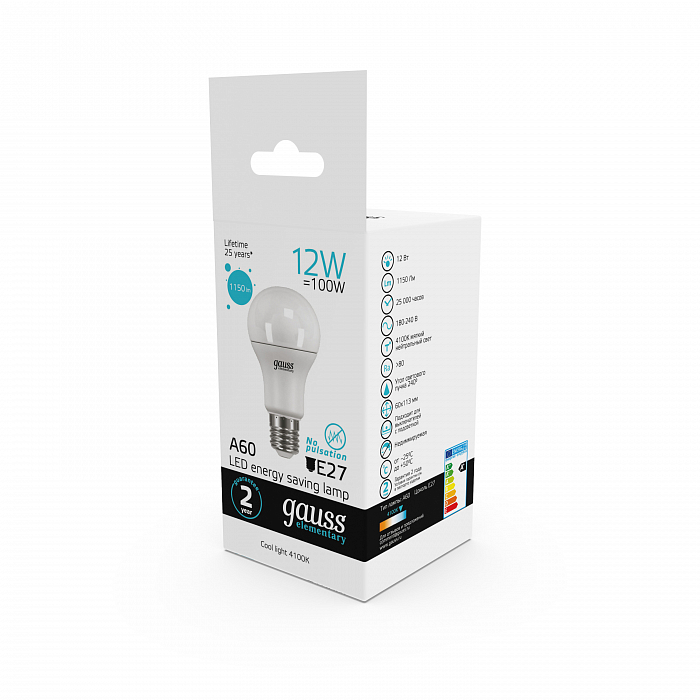 Лампочка Gauss 23222