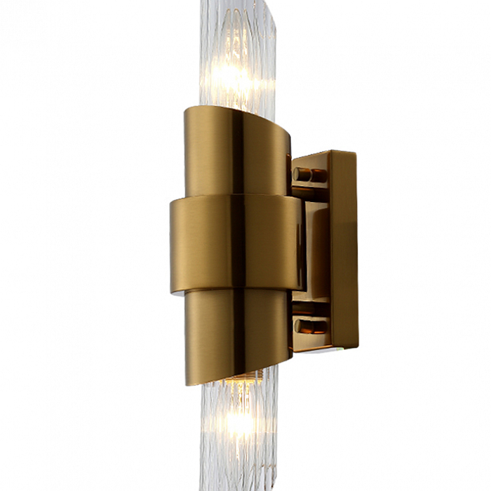 Бра Crystal Lux JUSTO AP2 BRASS
