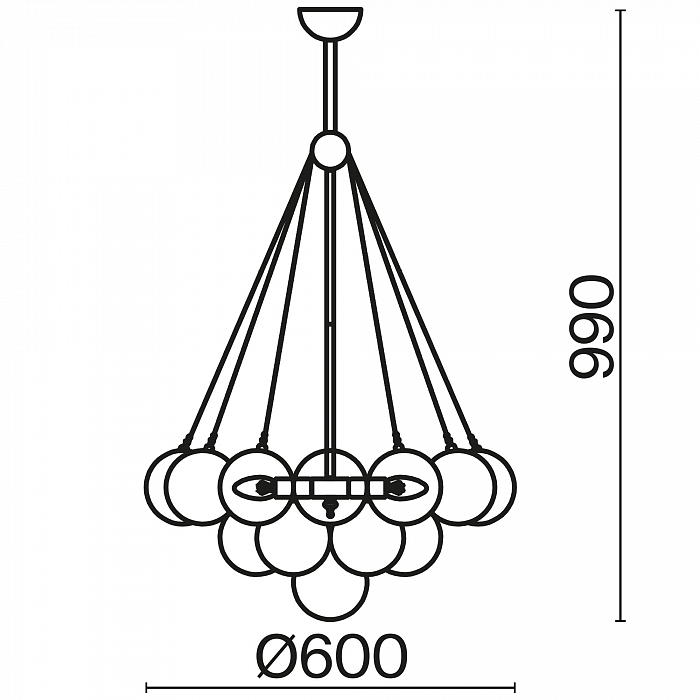 Светильник Freya FR5231PL-06CH