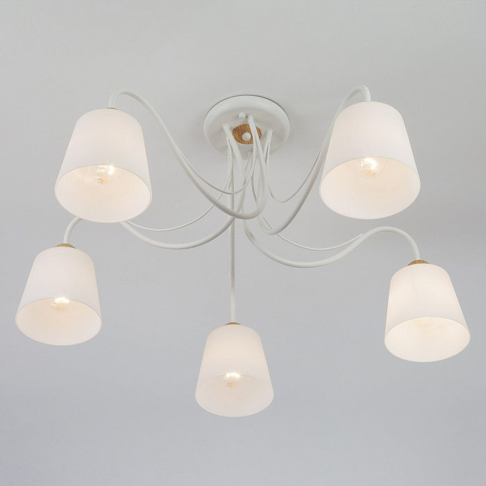 Люстра Eurosvet 70062/5 белый