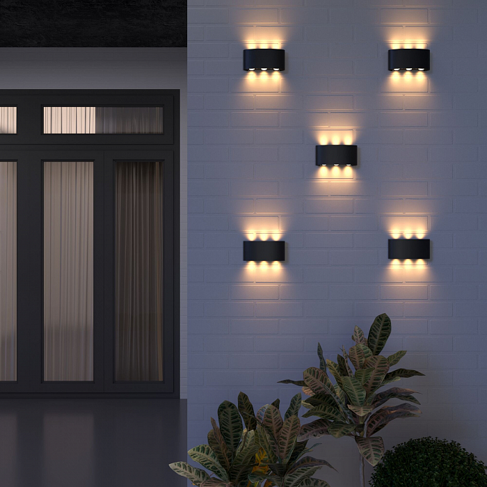 Уличный светильник Elektrostandard 1551 Techno LED чёрный