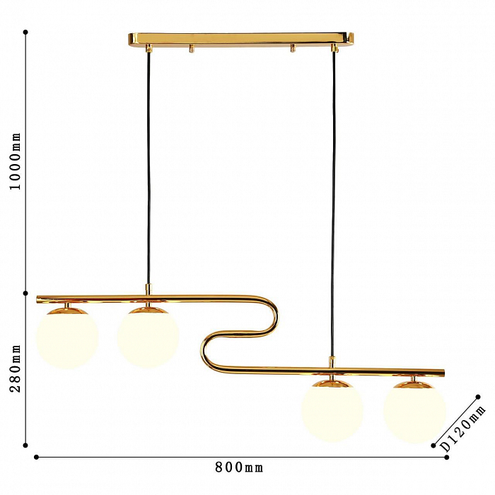 Люстра F-Promo 4037-4P