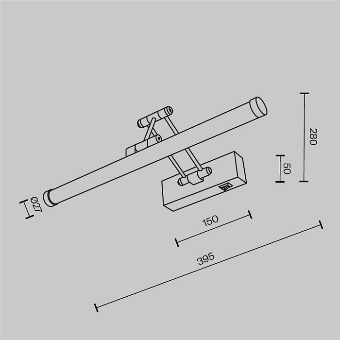 Maytoni MIR268WL-L3W3K